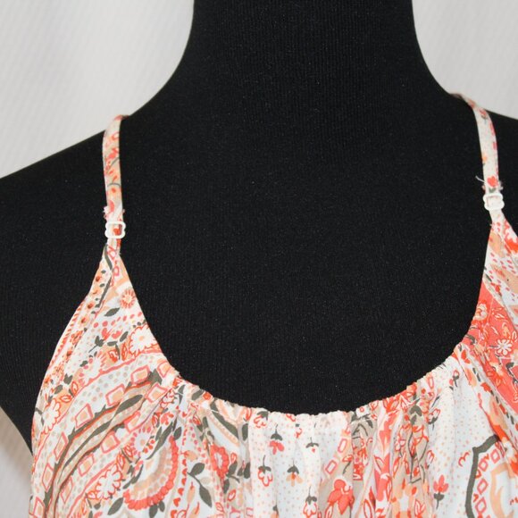 Old Navy Women’s Maxi Long Paisley Summer Sun Dress Size Large NWT's - Picture 8 of 16